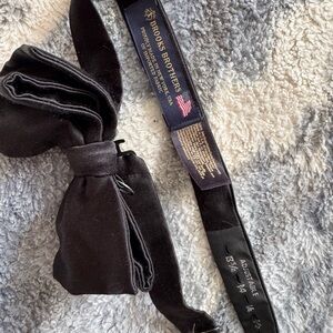 Brooks Brothers Classic Black Bow Tie